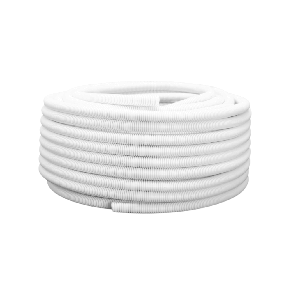 ท่ออ่อน ลายลูกฟูก UPC 1125CM เส้นผ่านศูนย์กลาง 25 มม. ยาว 50 ม. สีขาว_1